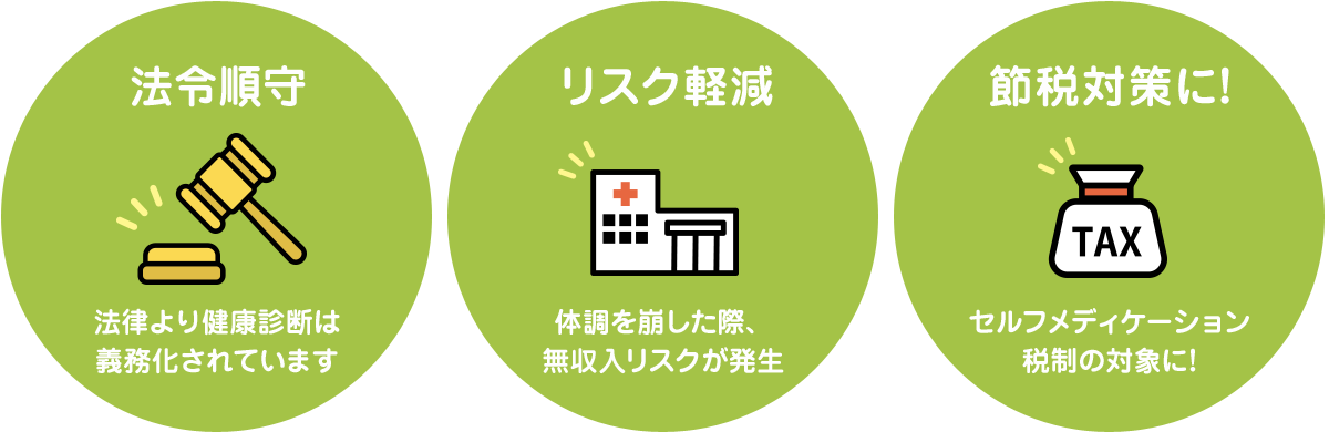 法令順守・リスク軽減・節税対策